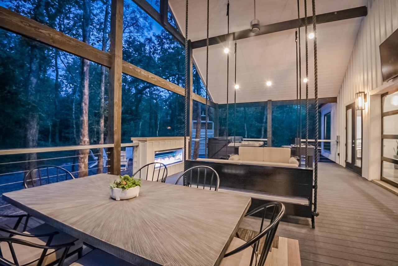 "The Barndo" 4Br Luxury Cabin, Hot Tub, Fire Pit, Bunks, Arcades, Playhouse! Broken Bow Exterior foto